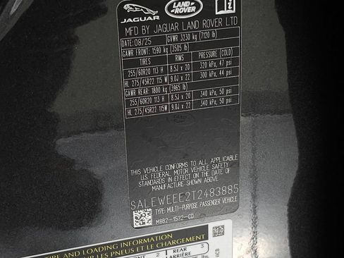 Certified 2026 Land Rover Defender 110 V8 AWD/4WD image 38