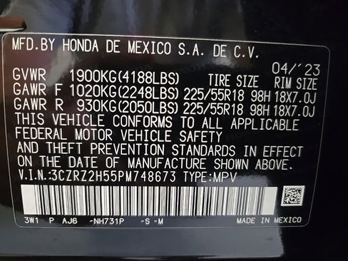 Used 2023 Honda HR-V Sport image 23