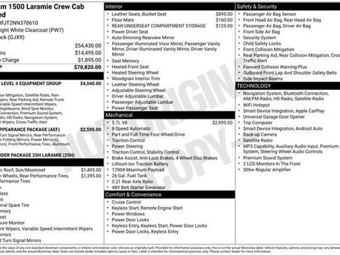Used 2022 RAM 1500 Laramie AWD/4WD image 20