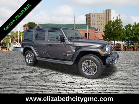 Used 2020 Jeep Wrangler Unlimited Sahara image 1