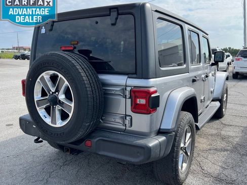 Used 2019 Jeep Wrangler Unlimited Sahara w/ Safety Group AWD/4WD image 7