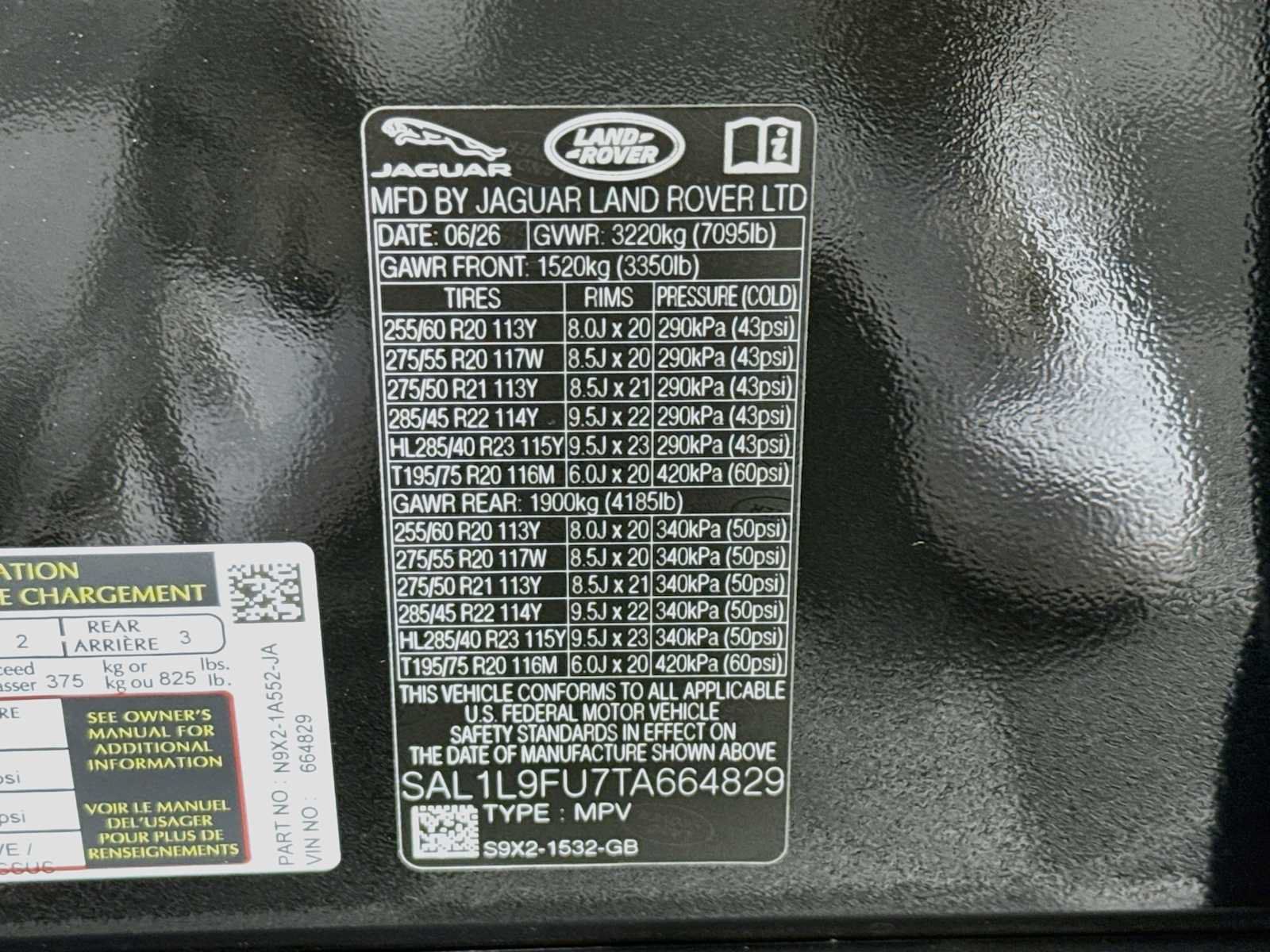 New 2026 Land Rover Range Rover Sport Dynamic SE AWD/4WD image 29