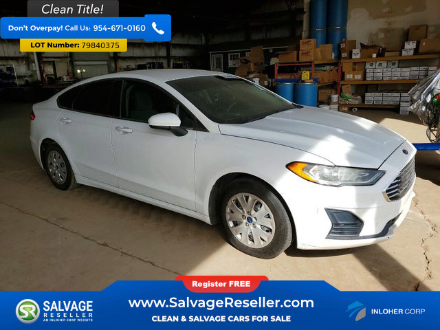 Used 2019 Ford Fusion S FWD image 5