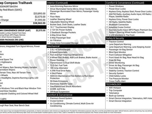 Used 2024 Jeep Compass Trailhawk w/ Trailhawk Convenience Group image 4