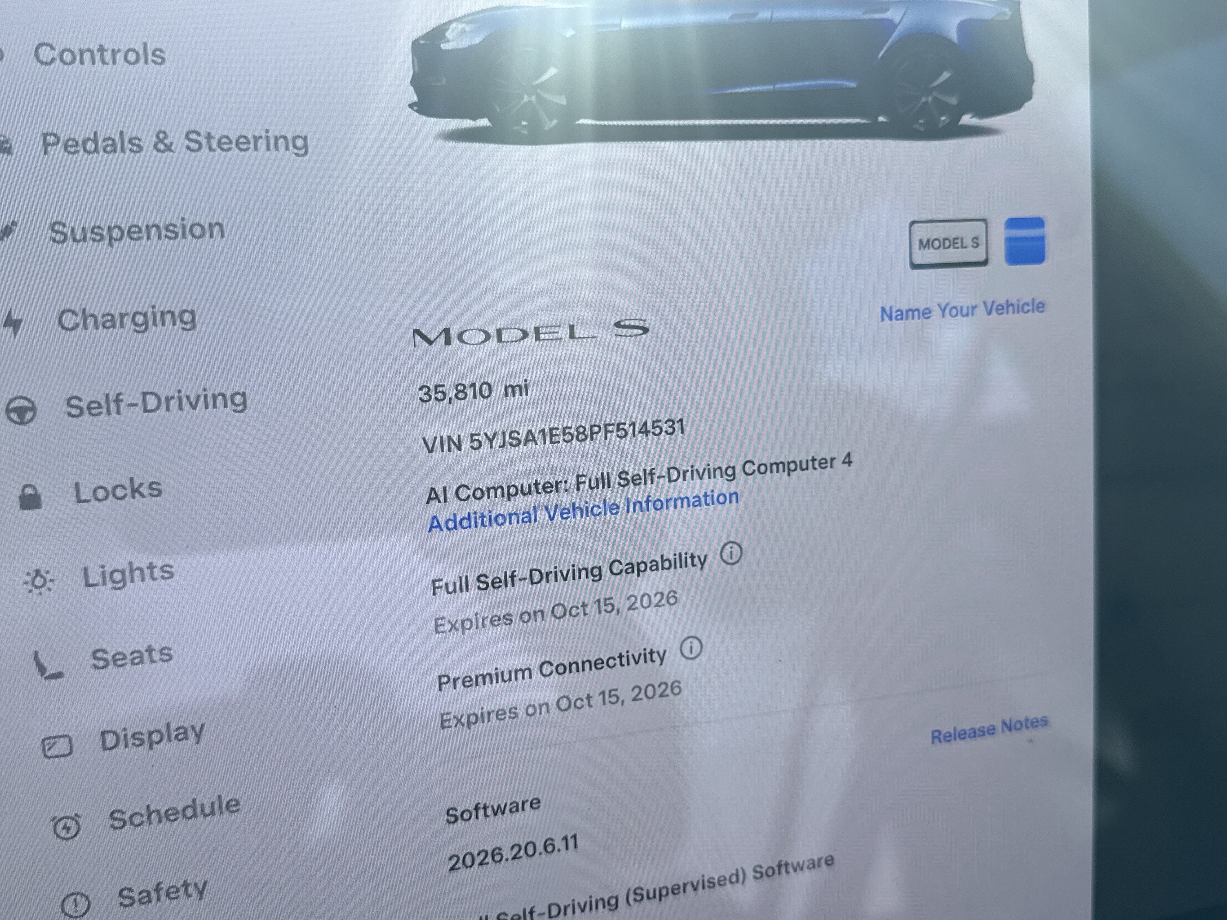 Used 2023 Tesla Model S Standard Range AWD/4WD image 8