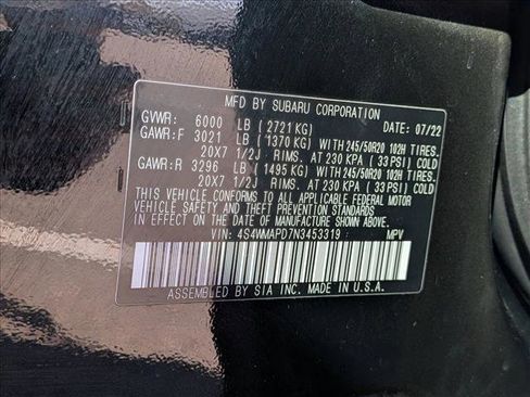 Used 2022 Subaru Ascent Limited w/ Technology Package image 25