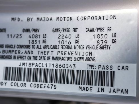 New 2026 MAZDA MAZDA3 2.5 S Sedan w/ Preferred Pkg image 46