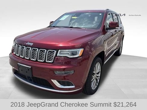 Used 2018 Jeep Grand Cherokee Summit AWD/4WD image 4