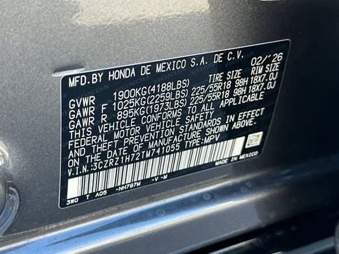 New 2026 Honda HR-V EX-L image 31