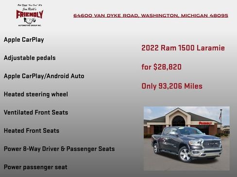 Used 2022 RAM 1500 Laramie image 20