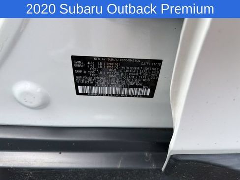 Used 2020 Subaru Outback Premium w/ Popular Package #1 AWD/4WD image 31