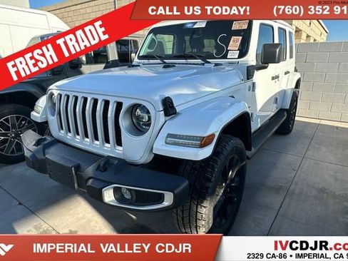 Used 2021 Jeep Wrangler Unlimited Sahara w/ Cold Weather Group image 1