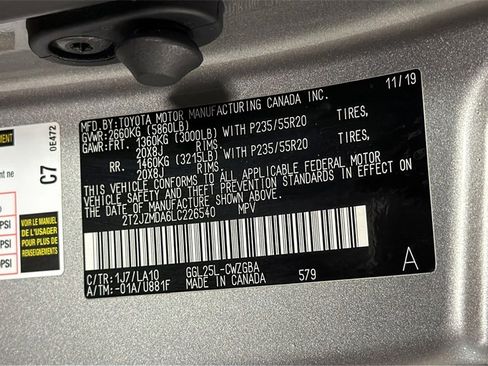 Certified 2020 Lexus RX 350 AWD w/ Luxury Package image 34