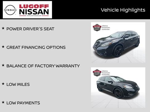 Certified 2023 Nissan Murano SV w/ SV Midnight Edition Package FWD image 6