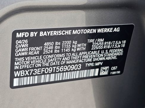 New 2026 BMW X1 xDrive28i w/ Technology Package AWD/4WD image 30