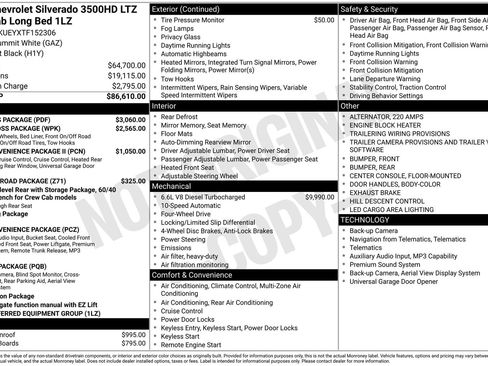New 2026 Chevrolet Silverado 3500 LTZ w/ LTZ Plus Package image 5