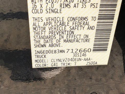 Used 2021 Nissan Frontier PRO-4X w/ Pro-4x Utility Package image 28