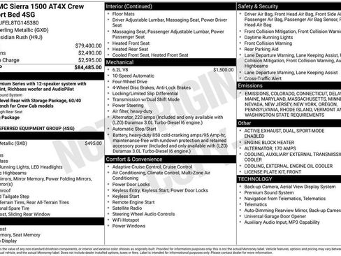New 2026 GMC Sierra 1500 AT4X image 25