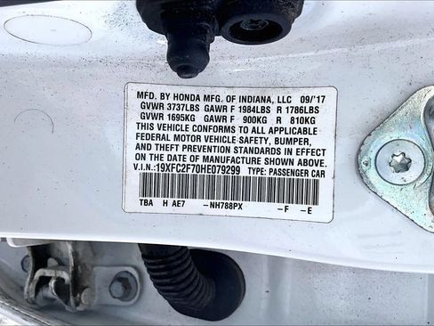 Used 2017 Honda Civic EX image 16