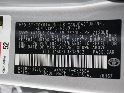 Used 2020 Toyota Camry SE image 27