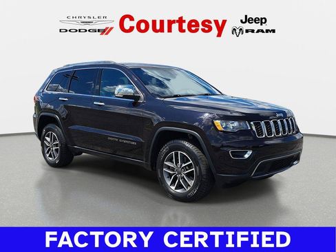 Certified 2021 Jeep Grand Cherokee Limited w/ Luxury Group II AWD/4WD image 1