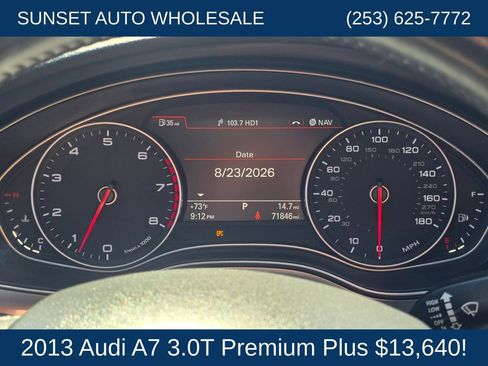 Used 2013 Audi A7 3.0T Premium Plus w/ Premium Plus Pkg AWD/4WD image 30