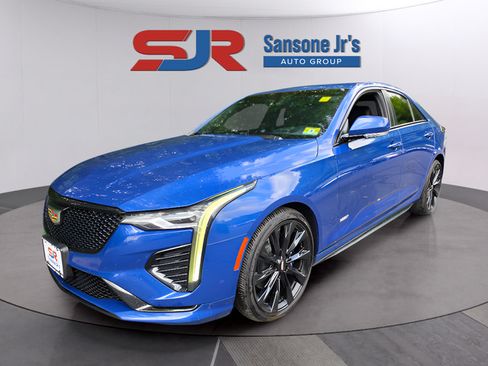Used 2021 Cadillac CT4 V w/ Technology Package AWD/4WD image 1