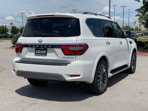 Used 2023 Nissan Armada Platinum w/ Captain's Chairs Package AWD/4WD image 7