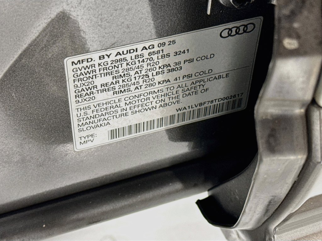 Certified 2026 Audi Q7 3.0T Premium Plus w/ Premium Plus Package AWD/4WD image 36