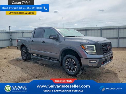 Used 2021 Nissan Titan PRO-4X w/ Pro-4x Convenience Package AWD/4WD image 5