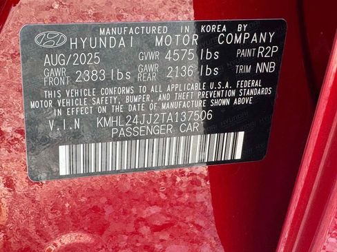 New 2026 Hyundai Sonata Blue image 16