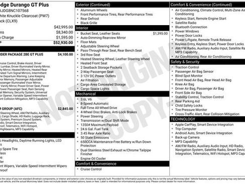 Used 2022 Dodge Durango GT image 10