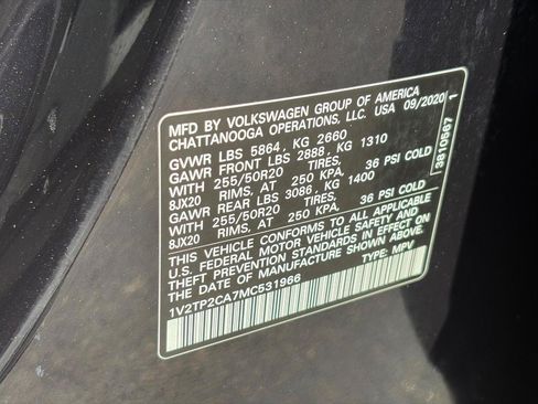Used 2021 Volkswagen Atlas SEL Premium AWD/4WD image 25