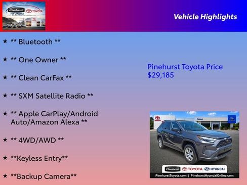 Used 2025 Toyota RAV4 LE AWD/4WD image 16