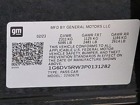 Certified 2023 Cadillac CT5 V w/ Cold Weather Package image 29