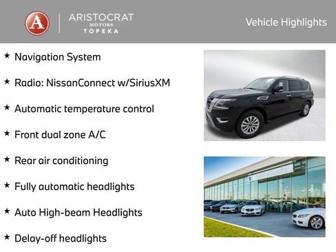 Used 2024 Nissan Armada SV w/ Cargo Package image 2