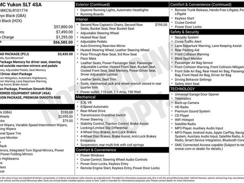 Used 2020 GMC Yukon SLT w/ Open Road Package RWD image 5