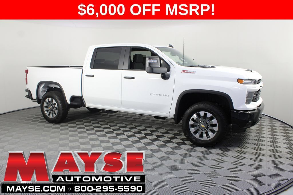 New 2026 Chevrolet Silverado 2500 Custom w/ Custom Convenience Package AWD/4WD image 1