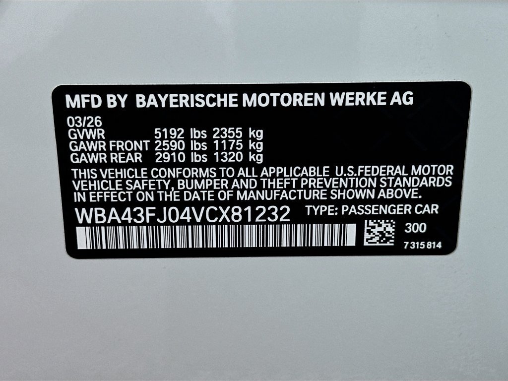 Used 2027 BMW 530i w/ M Sport Package RWD image 24