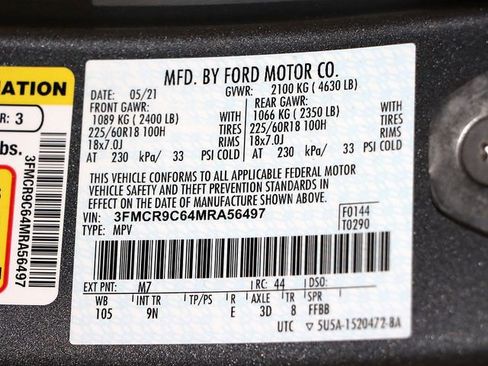 Used 2021 Ford Bronco Sport Outer Banks AWD/4WD image 36