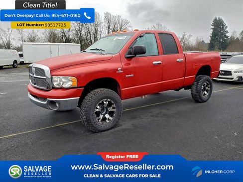 Used 2004 Dodge Ram 2500 Truck SLT w/ Trailer Tow Group image 1