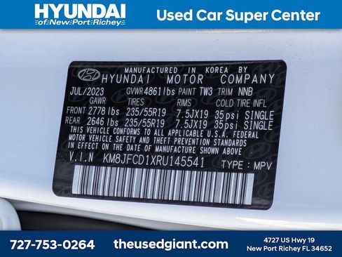 Certified 2024 Hyundai Tucson N Line AWD/4WD image 45