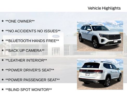 Used 2026 Volkswagen Atlas SE AWD/4WD image 6