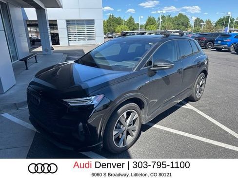 Used 2024 Audi Q4 e-tron Prestige w/ Black Optic Package AWD/4WD image 1