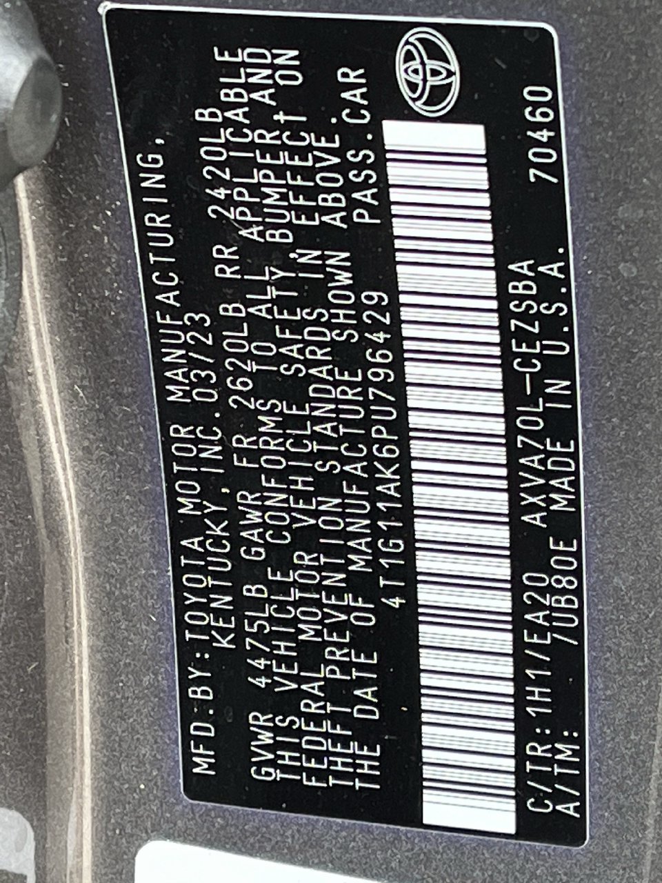 Used 2023 Toyota Camry SE FWD image 28