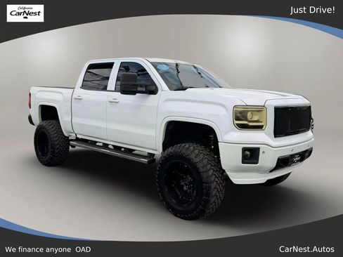 Used 2015 GMC Sierra 1500 SLT w/ SLT Crew Cab Value Package AWD/4WD image 1