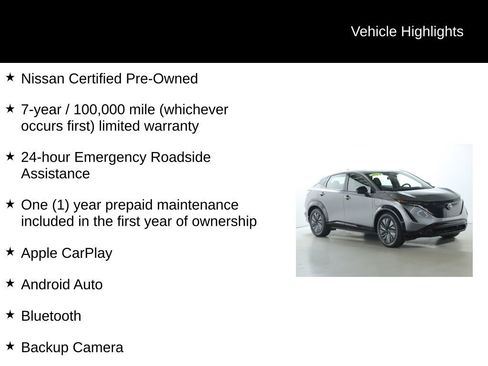 Certified 2023 Nissan Ariya AWD image 4