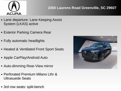 New 2026 Acura MDX A-Spec image 12