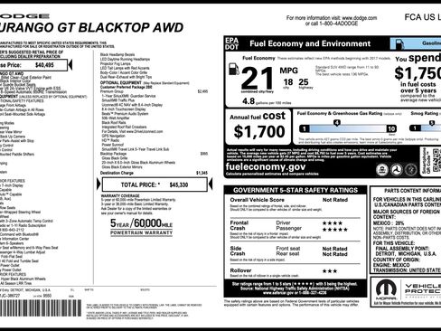 Used 2018 Dodge Durango GT w/ Premium Group image 3