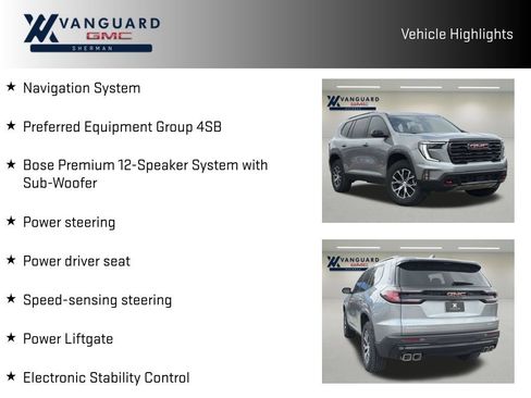 New 2026 GMC Acadia AT4 w/ Luxury Package AWD/4WD image 11